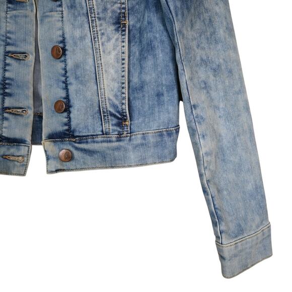 Mavi Womens S Samantha Denim Jean Jacket - Picture 5 of 9